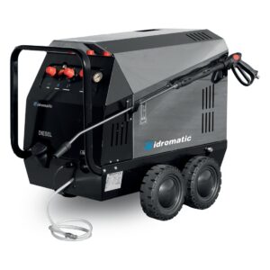 Idromatic Astra 100.12 hot water pressure washer, 100 bar and 12 LPM